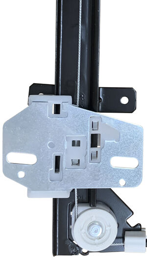Máquina de vidro - elétrica - 2 portas - esquerda - sem motor - Mabuchi (8 dentes)
