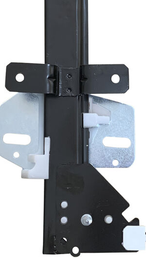 Máquina de vidro - elétrica - 2 portas - esquerda - sem motor - Mabuchi (8 dentes)