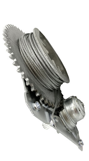 Máquina de vidro - manual - 4 portas - traseira - direita