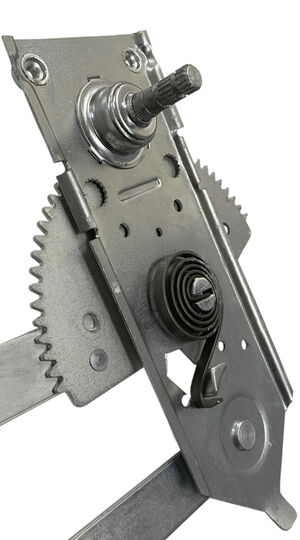 Máquina de vidro - manual - 2 portas - direita - pino estriado