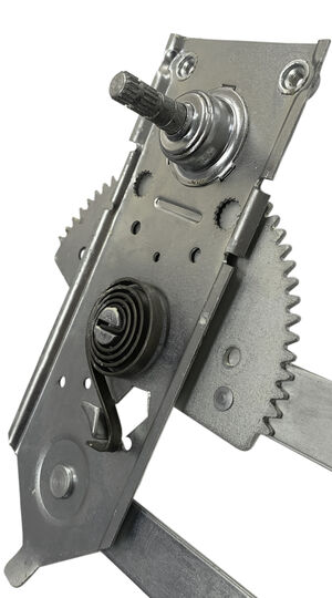 Máquina de vidro - manual - 2 portas - esquerda - pino estriado