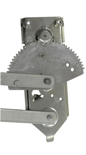 Máquina de vidro - manual - 2 portas - direita - com quebra vento