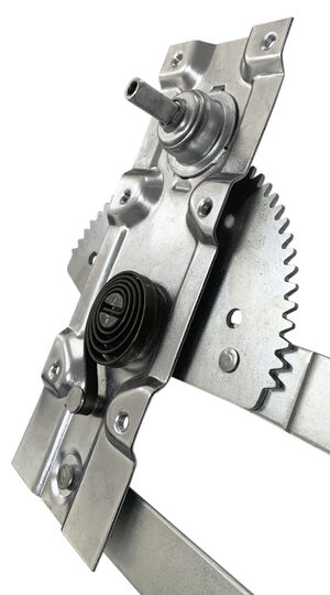 Máquina de vidro - manual - 2 portas - esquerda - sem quebra vento