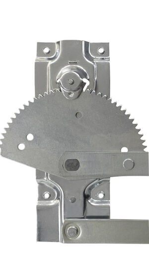 Máquina de vidro - manual - 2 portas - esquerda - sem quebra vento