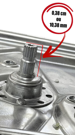 Máquina de vidro - manual - 2 portas - direita