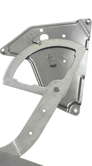 Máquina de vidro - elétrica - 2 portas - esquerda - sem motor - original (10 dentes)
