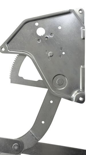 Máquina de vidro - elétrica - 2 portas - esquerda - sem motor - original (10 dentes)