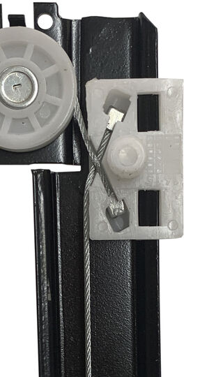 Máquina de vidro - manual - 2 portas - direita