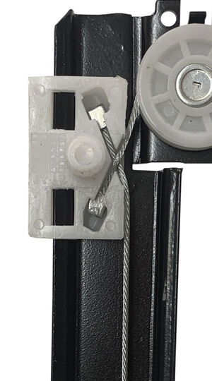 Máquina de vidro - manual - 2 portas - esquerda