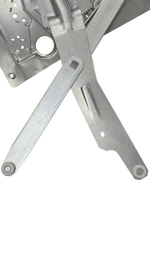 Máquina de vidro - elétrica - 2 portas - esquerda - sem motor - original (10 dentes)