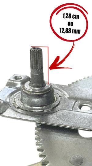 Máquina de vidro - manual - direita