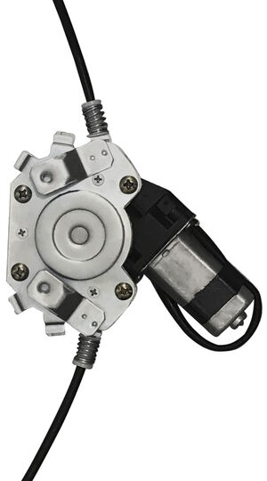 Máquina de vidro - elétrica - 2 portas - esquerda - com motor - Mabuchi (8 dentes)