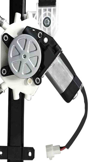 Máquina de vidro - elétrica - 4 portas - traseira - direita - com motor - Mabuchi (8 dentes)
