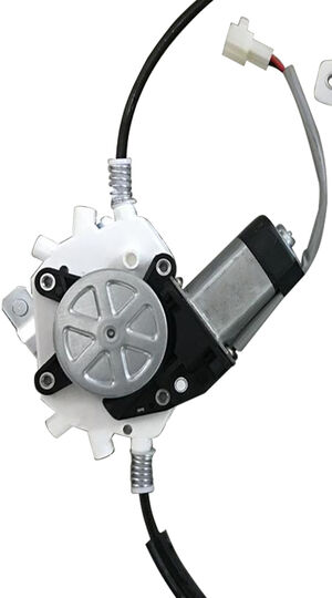 Máquina de vidro - elétrica - 4 portas - traseira - direita - com motor - Mabuchi (8 dentes)