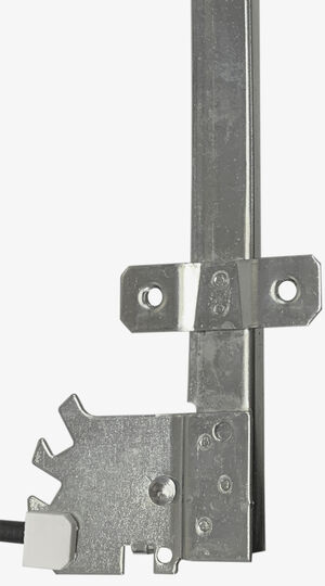 Máquina de vidro - manual - esquerda - pino baixo - fixada com parafusos M6x10mm