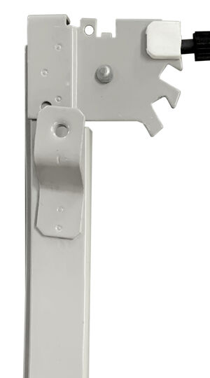 Máquina de vidro - manual - 4 portas - dianteira - esquerda