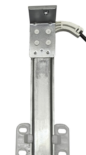 Máquina de vidro - manual - 4 portas - dianteira - esquerda - pino baixo