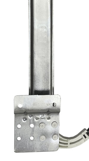 Máquina de vidro - manual - 4 portas - dianteira - esquerda - pino baixo