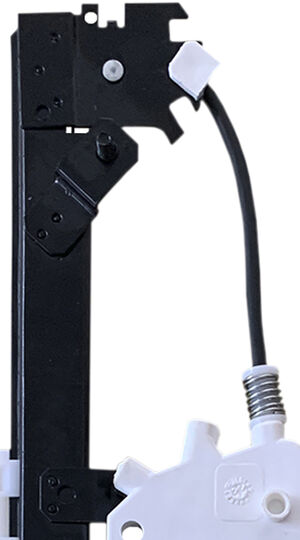 Máquina de vidro - elétrica - 2 portas - dianteira - esquerda - sem motor - original (32 estrias)