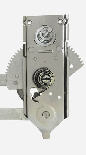 Máquina de vidro - manual - 2 portas - esquerda - pino quadrado