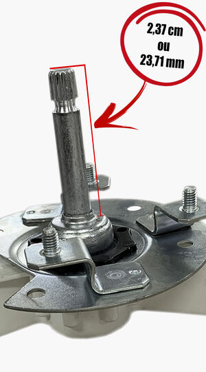 Máquina de vidro - manual - 2 portas - direita