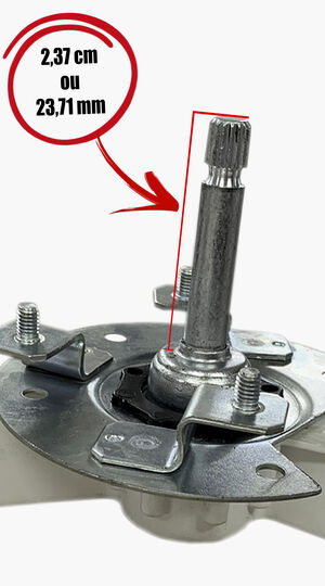 Máquina de vidro - manual - 2 portas - esquerda