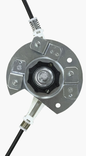 Máquina de vidro - manual - 2 portas - esquerda