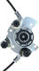 Máquina de vidro - elétrica - 2 portas - esquerda - sem motor - Mabuchi (8 dentes)