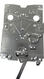 Máquina de vidro - elétrica - 2 portas - esquerda - sem motor - original (10 dentes)